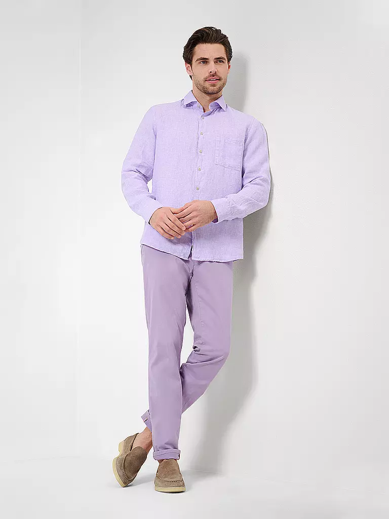 BRAX Hemd Modern Fit HAROLD C lila