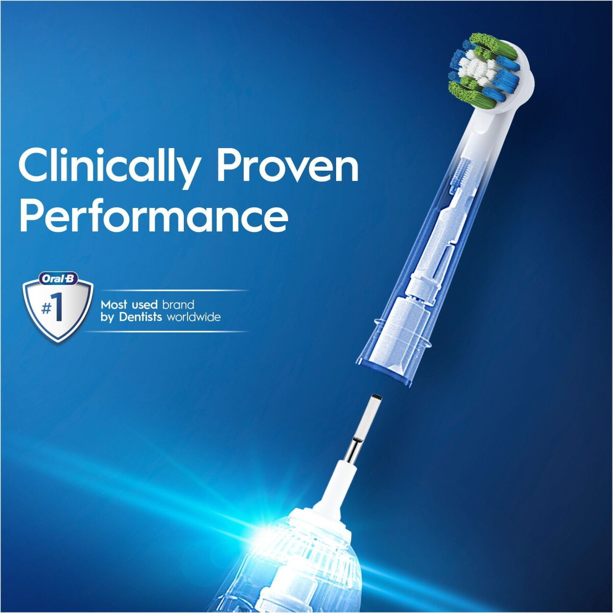 Oral-B - Precision Clean Børstehoveder - 4 Stk
