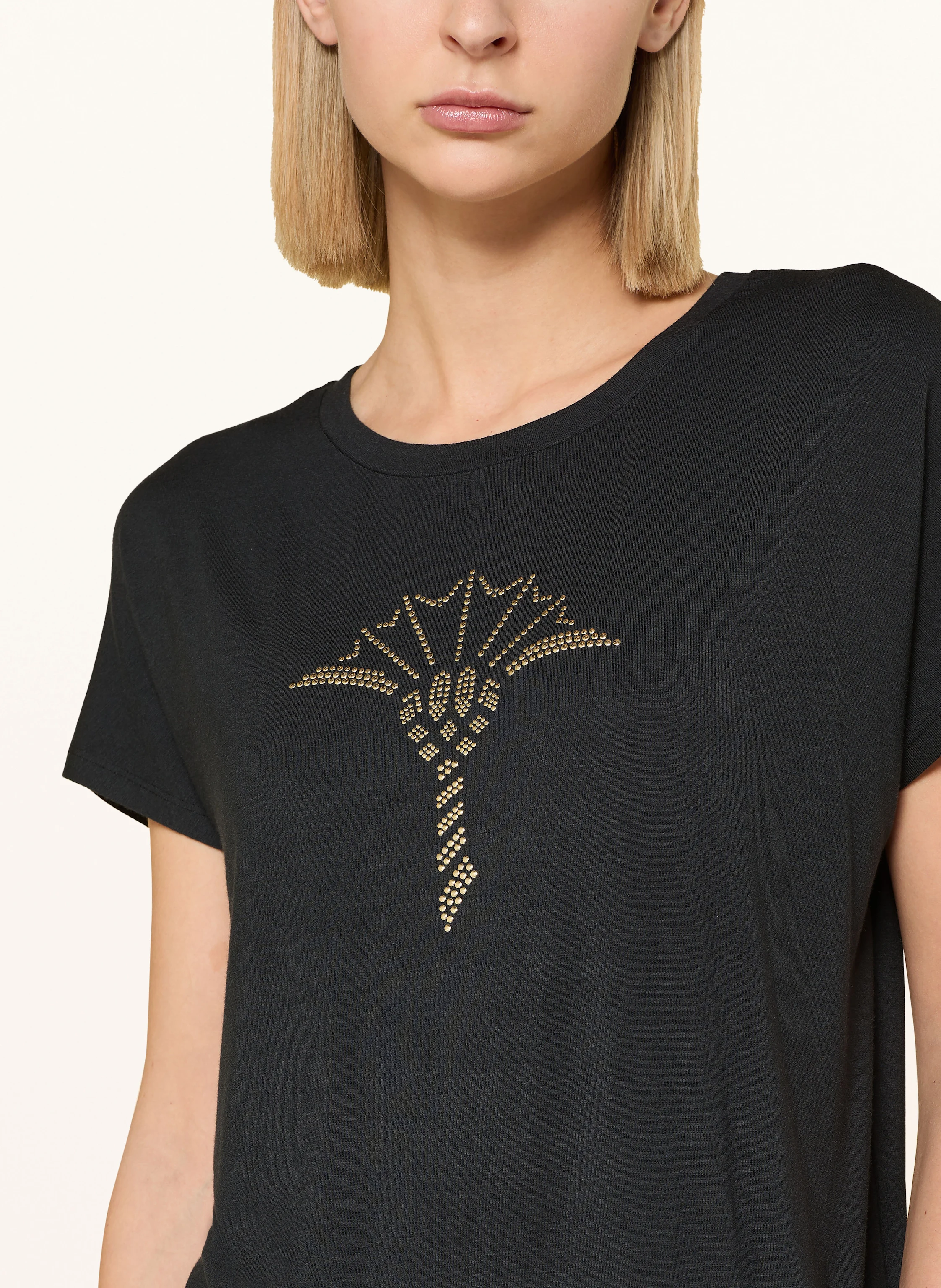 JOOP! Schlafshirt mit Schmucksteinen