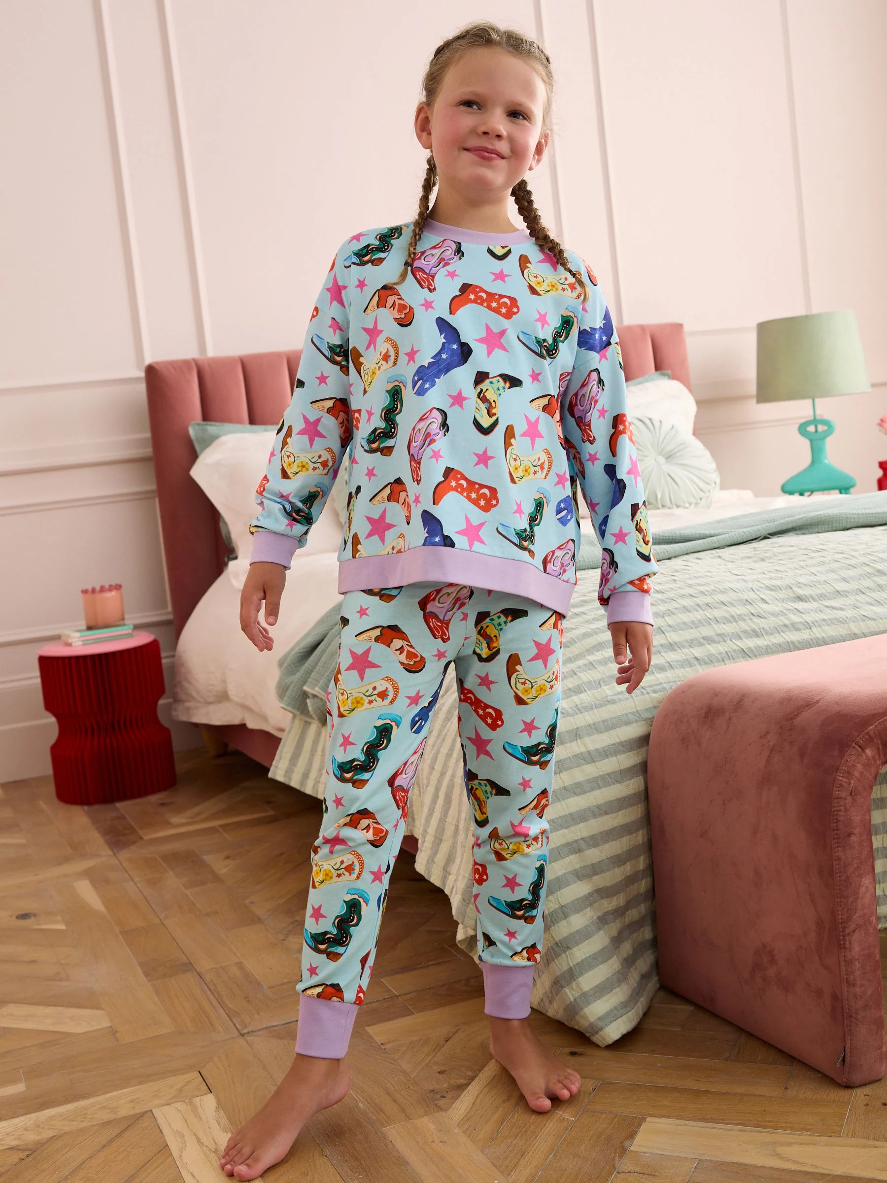Eleanor Bowmer Cowboy Boots 100% Katoenen Pyjama's