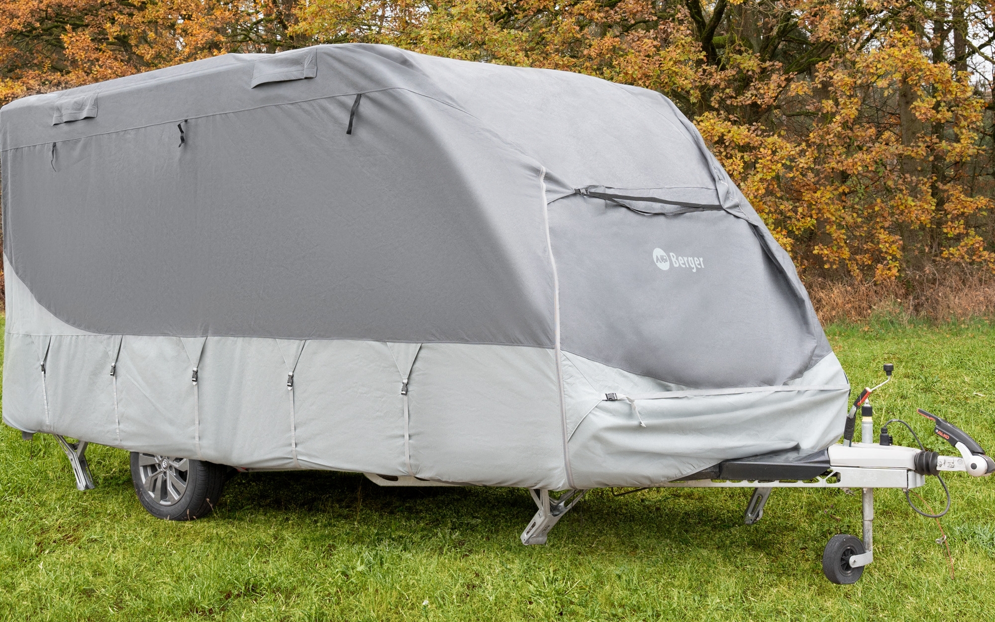 Berger Schutzhülle für Wohnwagen 600 - 650 cm