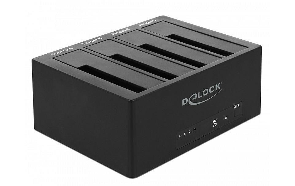 Docking- und Klonstation 64063 für 4x SATA HDD / SSD<br>Dockingstation für vier 2,5