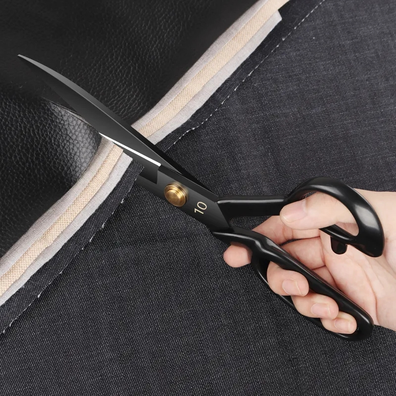 (4er Set) Professionelle Textil Scheren Fadenschere Universal Stoff Schneider Stickschere Mercerie Hilfsmittel (Rechts- und Linkshänder)