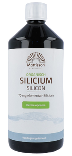 Mattisson HealthStyle Organisch Silicium Vloeistof 1000ML