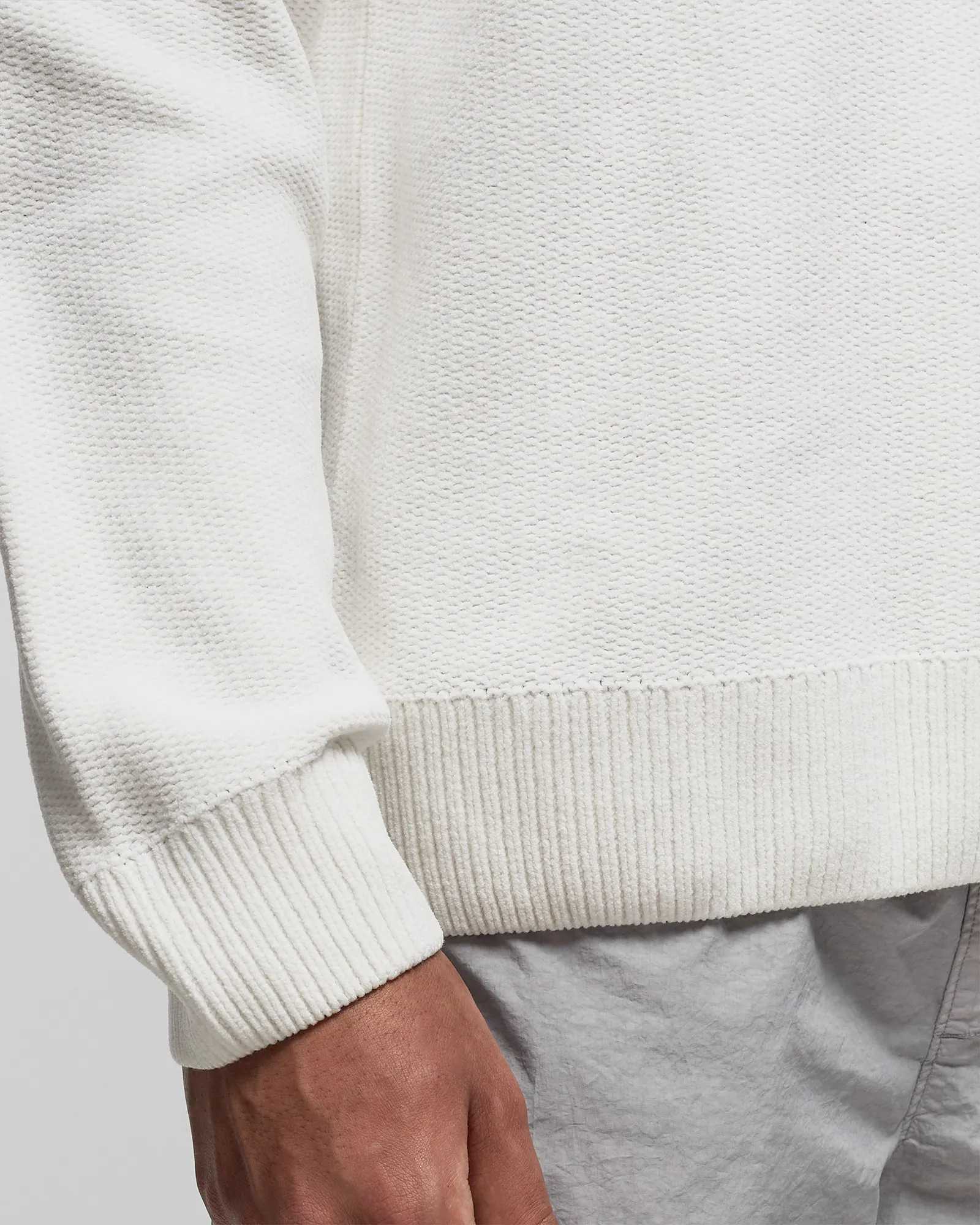 C.P. Company COTTON CHENILLE KNITWEAR - HOODED
