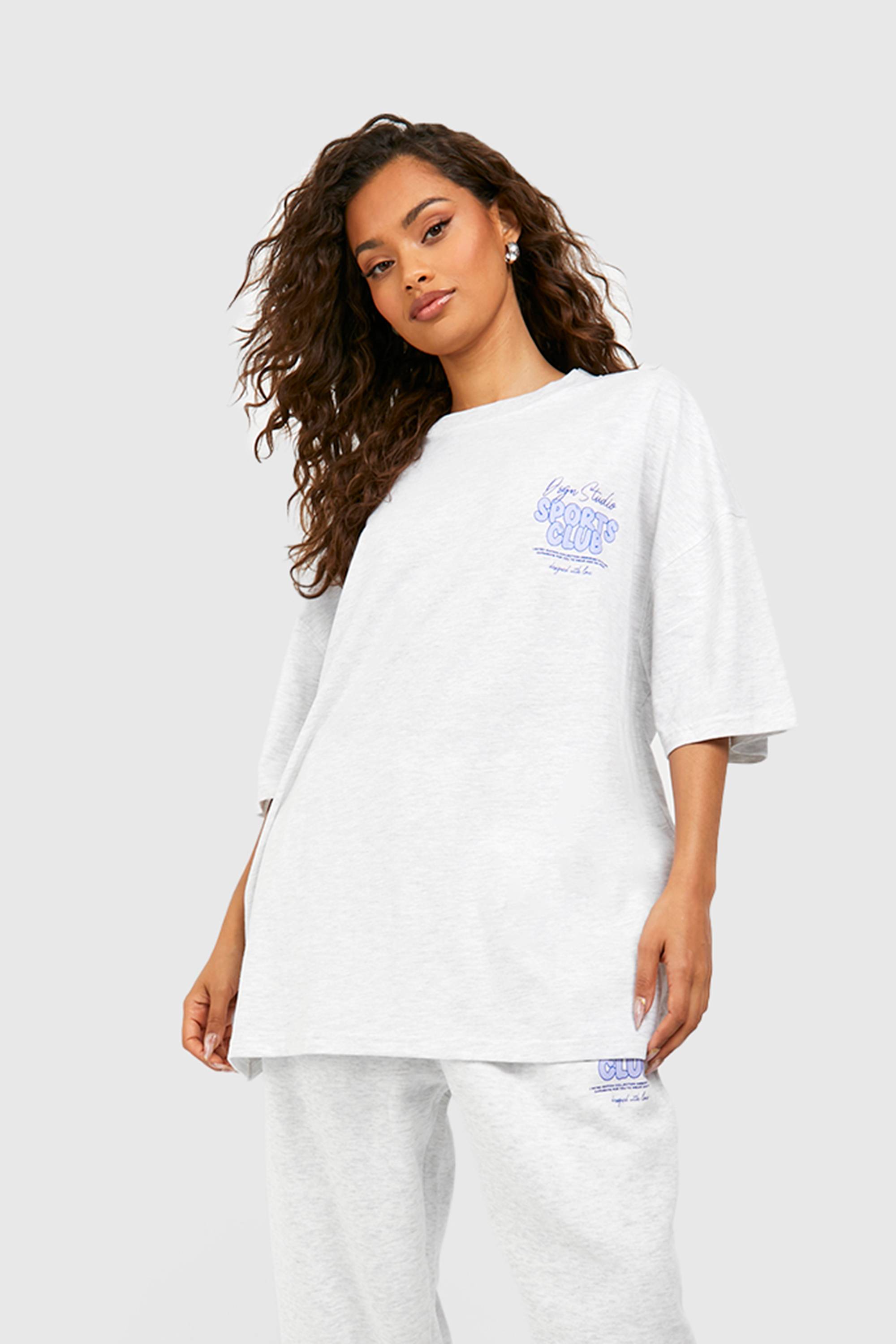 T-shirt Oversize À Slogan Bulle Sports Dsgn Studio