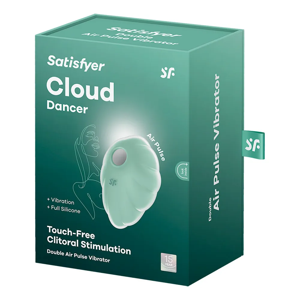 Satisfyer Cloud Dancer vibrator - mint