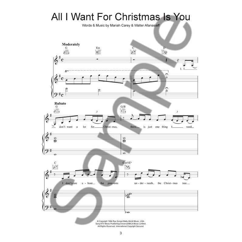 Wise Publications - The Only Christmas Book You'll Ever Need