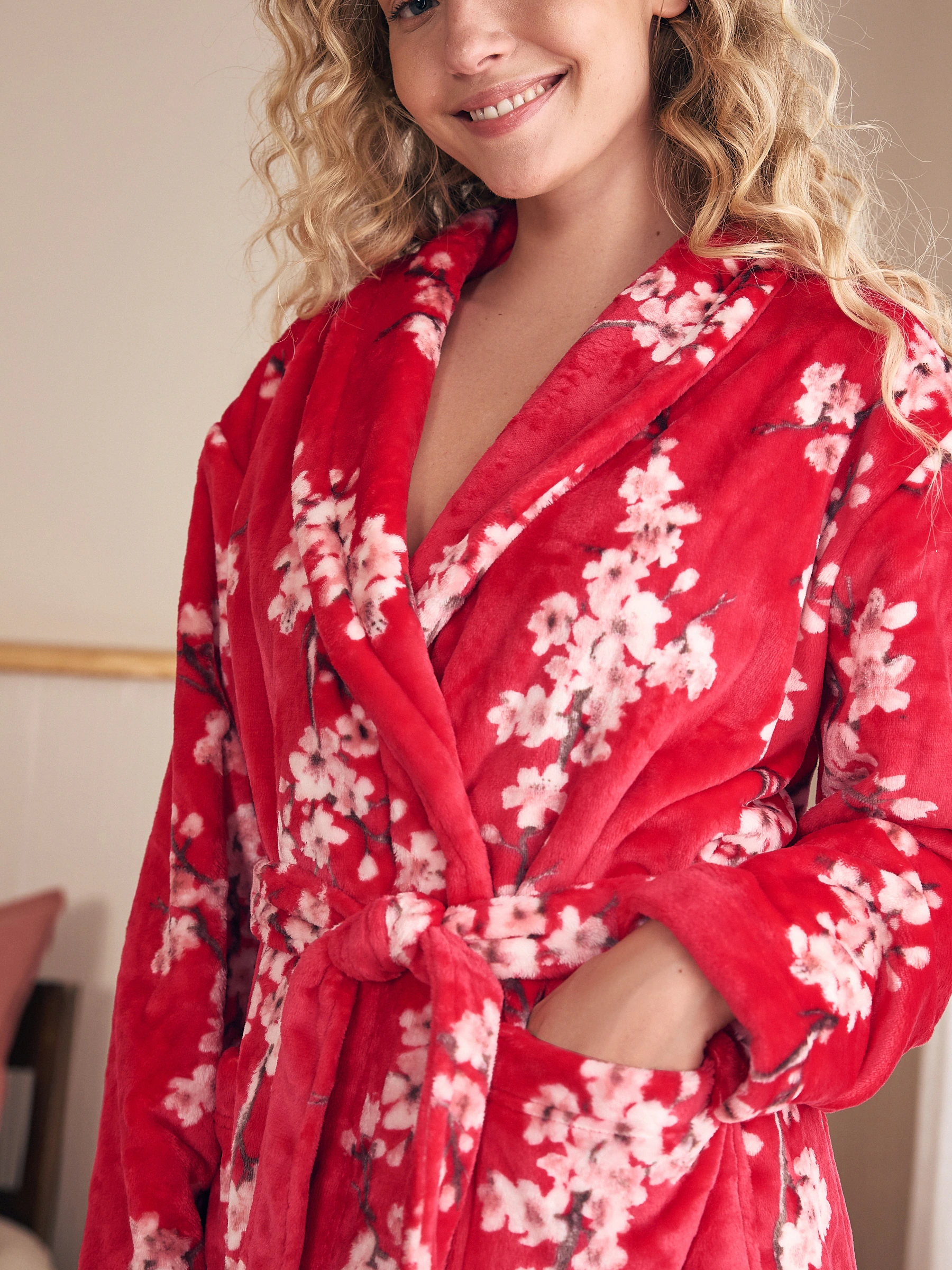 Rood - Bath & Body Works Halloween Cosy Robe