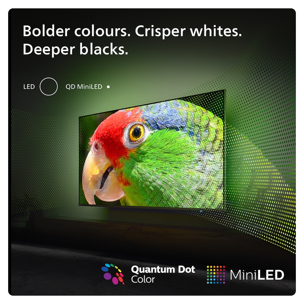 Philips 75” The Xtra PML9009 4K QD Mini-LED Ambilight TV (2024)