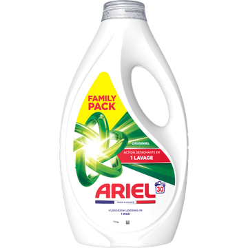 Ariel Vloeibaar Wasmiddel Original, 30 Wasbeurten
