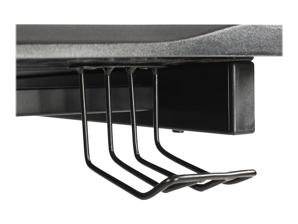 DELTACO Gaming GAM-055 - Bord - rektangulær - sort - sort base