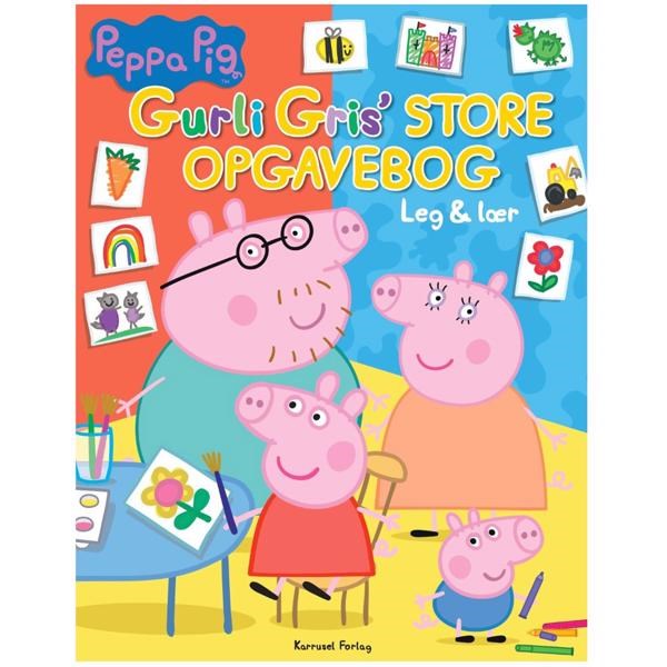 Køb Alvilda Gurli Gris - Store Opgavebog
