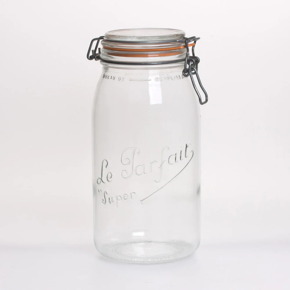 Pack de 6 bocaux 2 L Le Parfait