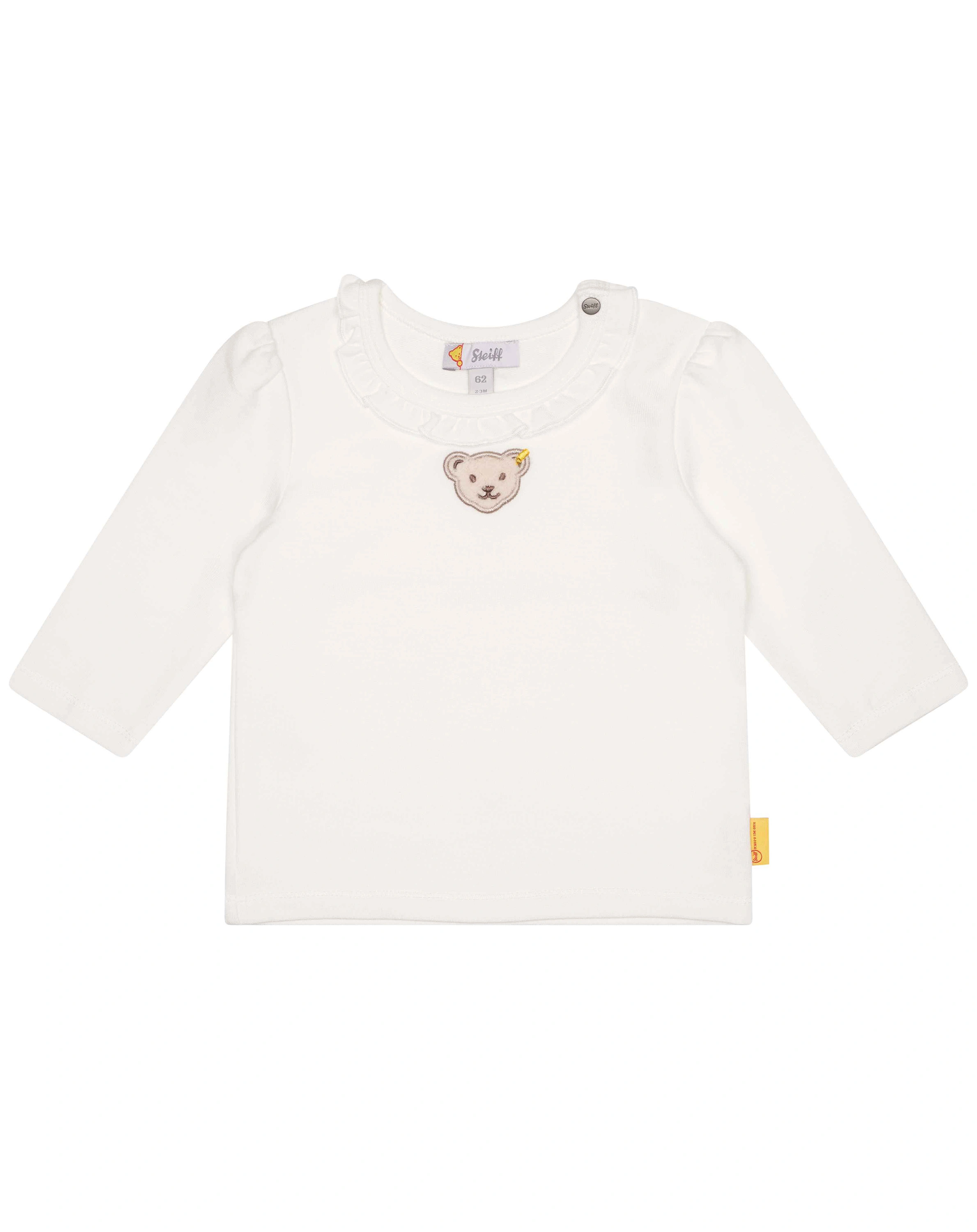 Langarmshirt BABY GIRLS SPECIAL DAY in cloud dancer