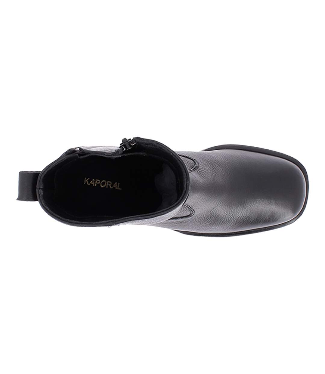 Bottine à Talon Cuir Kaporal Azra