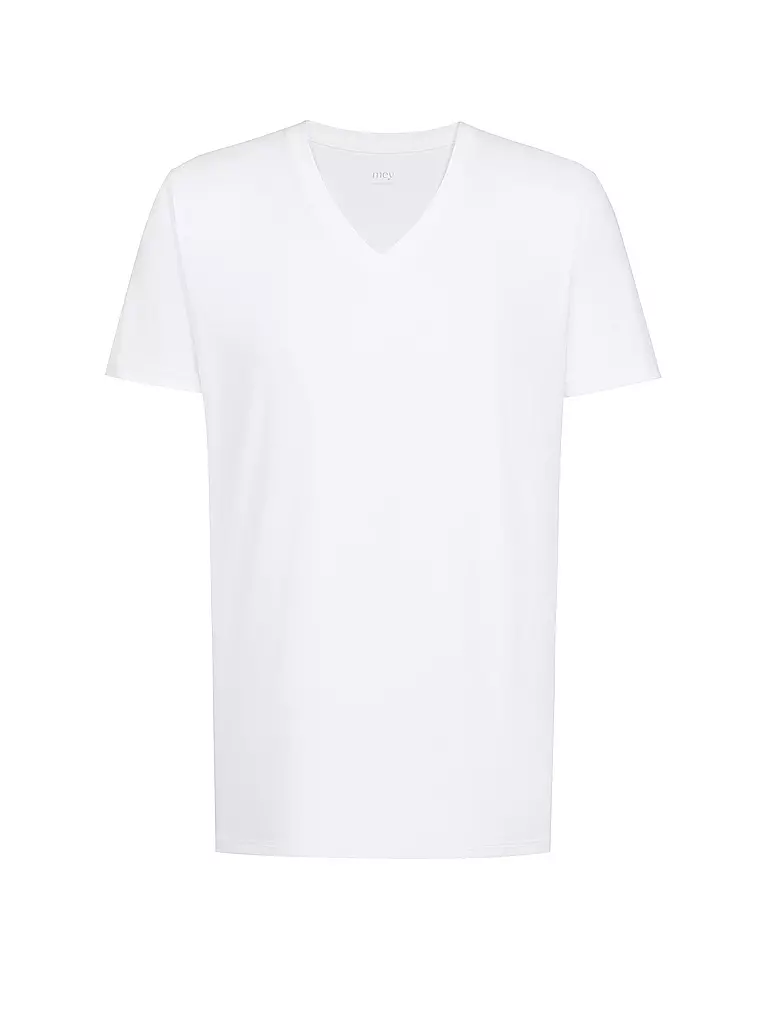 MEY Pyjamashirt weiss