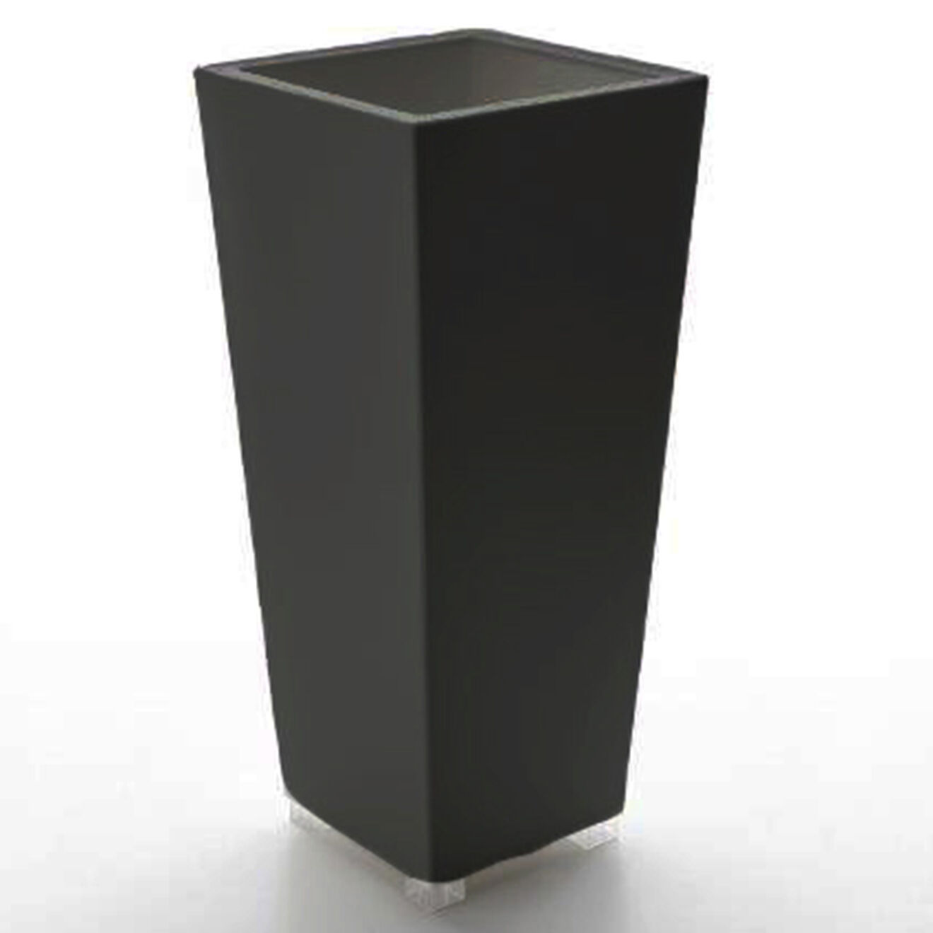 Serralunga Pot kabine design par luisa bocchietto anthracite - 35x70x35 cm