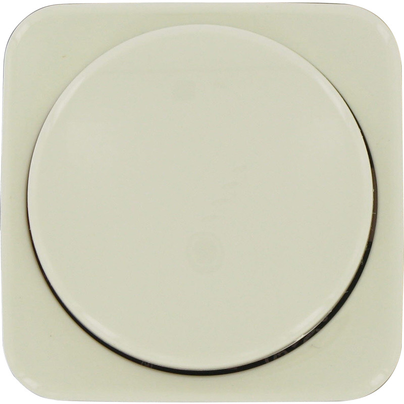 Busch-Jaeger Reflex SI centraalplaat dimmer Glanzend crème