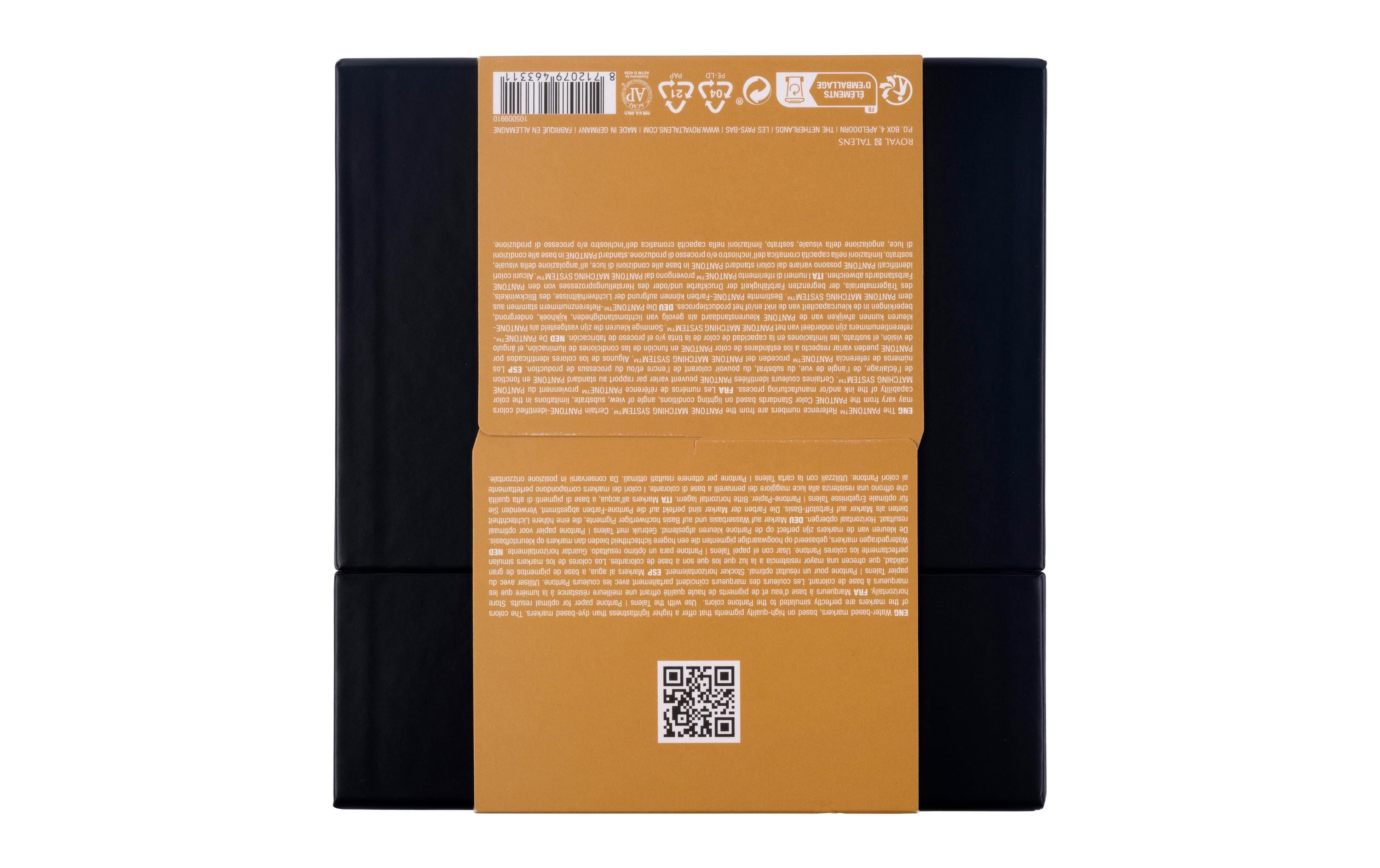 Pantone Marker 9x Set BrownWasserbasierte Marker