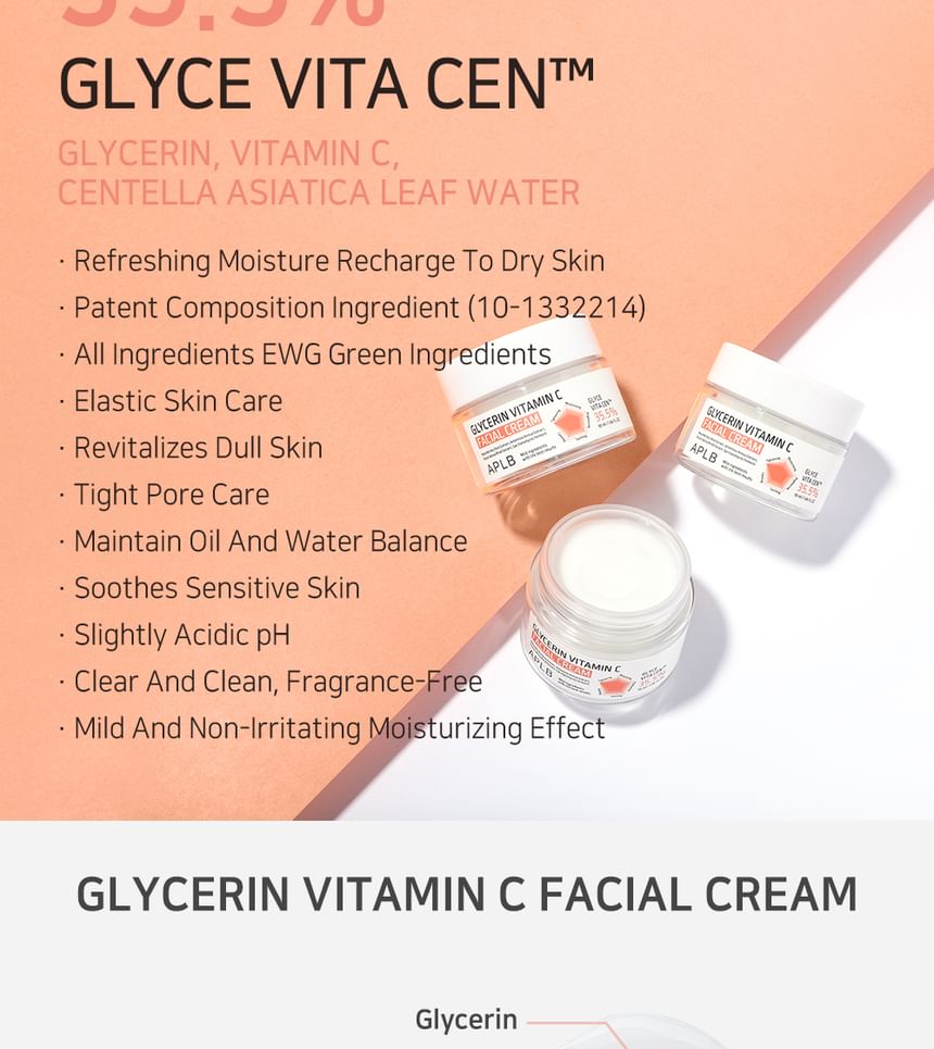 APLB - Glycerine Vitamine C Gezichtscrème