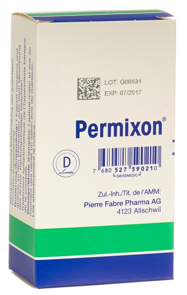 PERMIXON Kaps 160 mg Blist 60 Stk