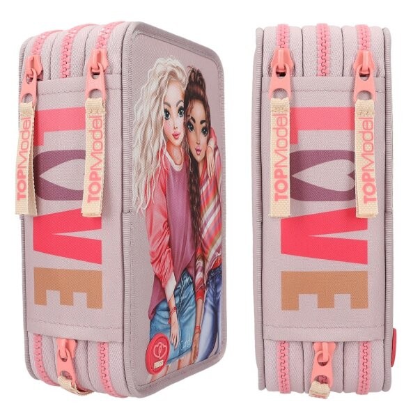 TOPModel Trippel Penalhus m/LED, BEST FRIENDS ( 0411753 )
