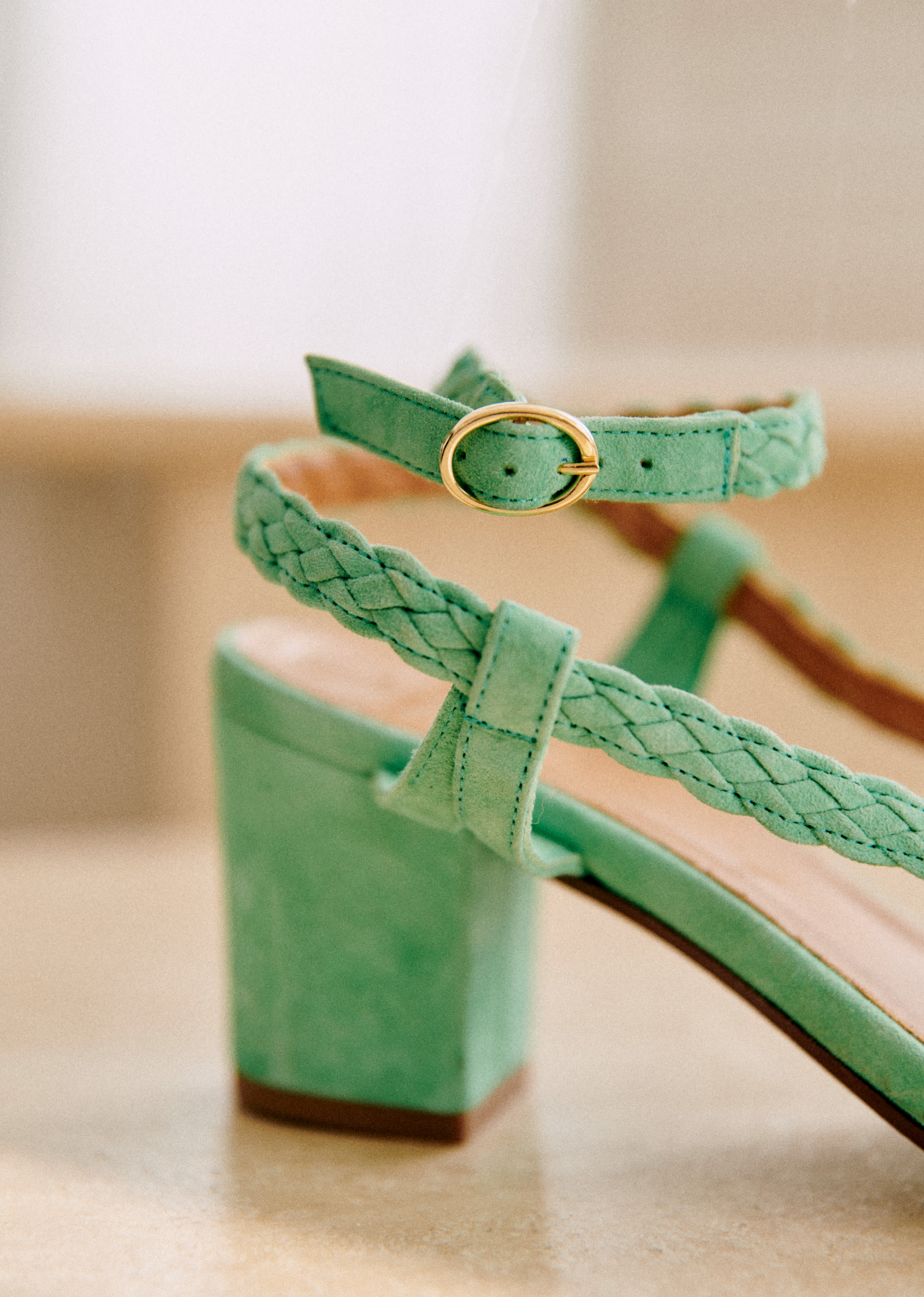 Sandales Natacha - Menthe tressé - SOULIERS/SOULIERS Sandales 5906222