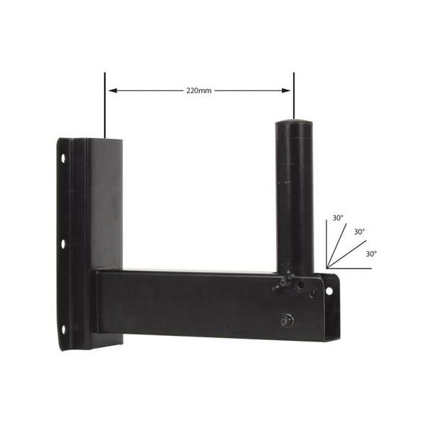 HQ Power VDLLB5 Suporte de Parede P/ Colunas