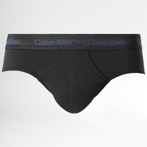 Lot De 3 Slips Cotton Stretch U2661G Noir