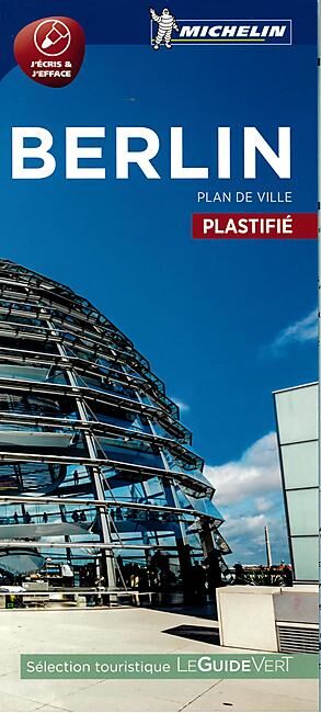 MICHELIN - PLAN DE VILLE BERLIN PLASTIFIE