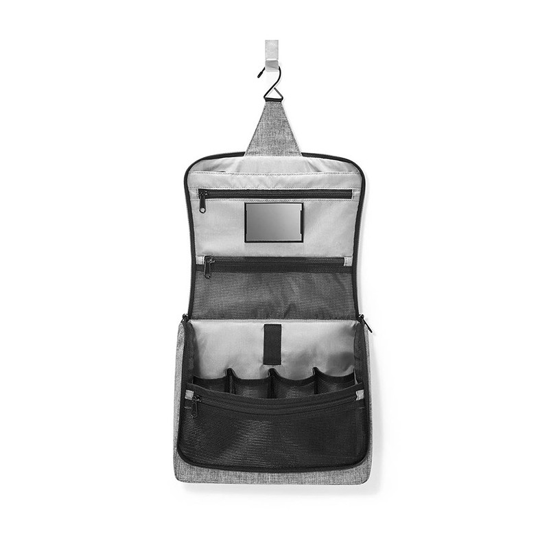 Trousse de toilette Toiletbag XL 28 cm Twist Silver