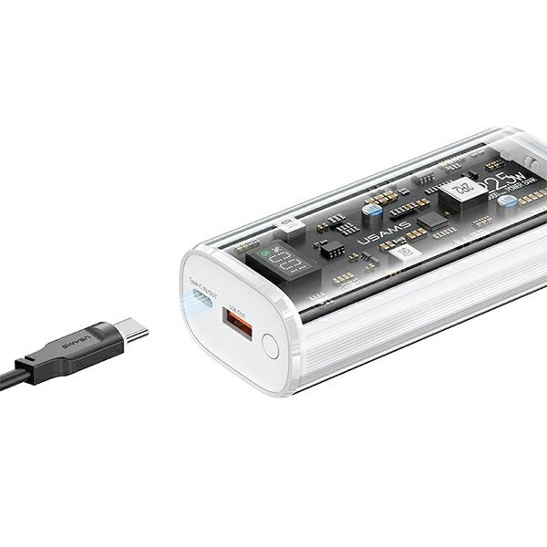 (20W) 9000mAh USB C / USB A Powerbank Power Delivery Ladegerät inkl. USB C Ladekabel (10KCD18901) - Schwarz