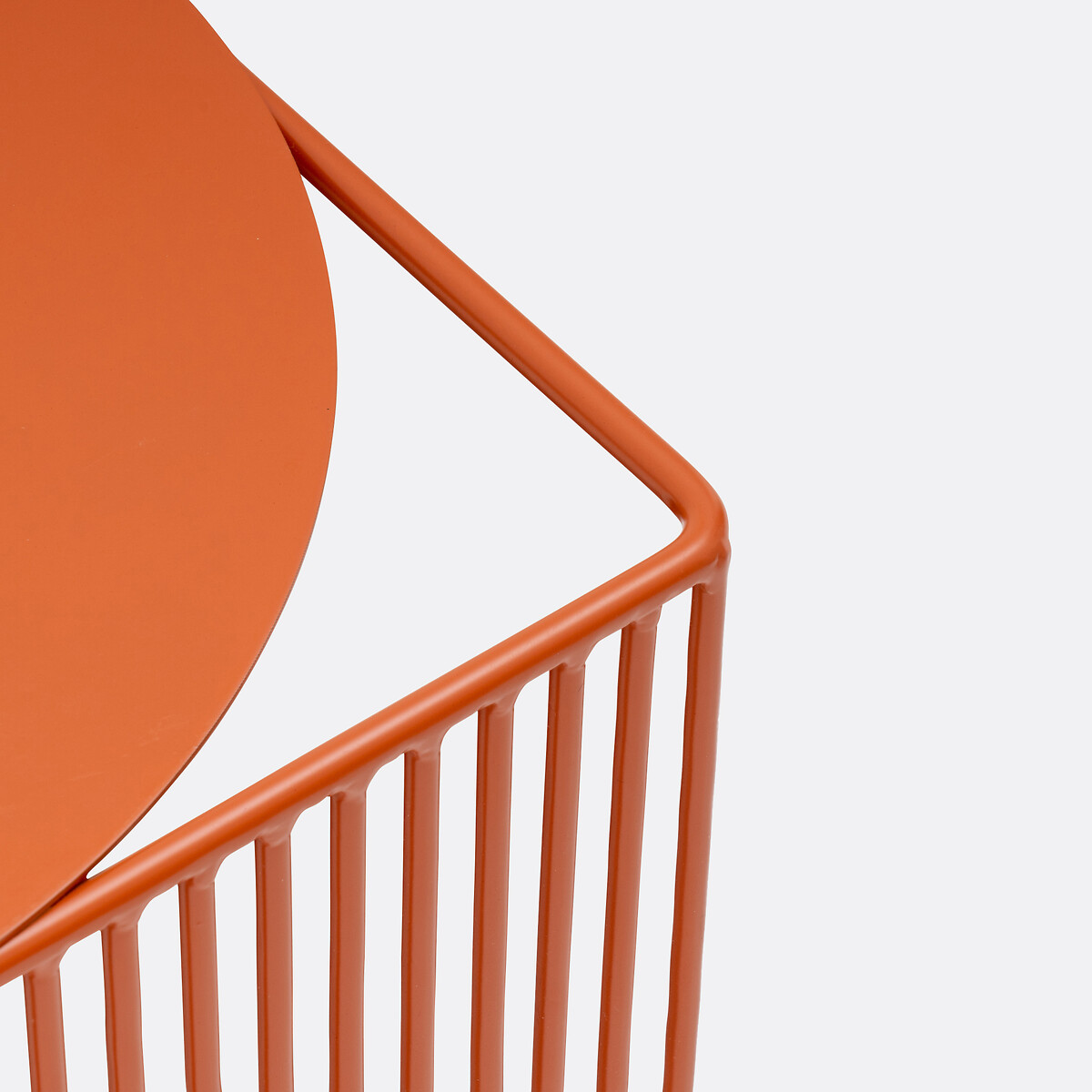 LA REDOUTE INTERIEURS<br>Mesa lateral ou de cabeceira em aço - PROMOÇÃO