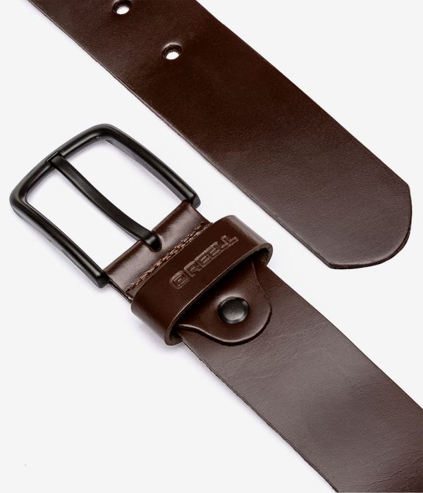 REELL All Black Buckle Gürtel (brown)
