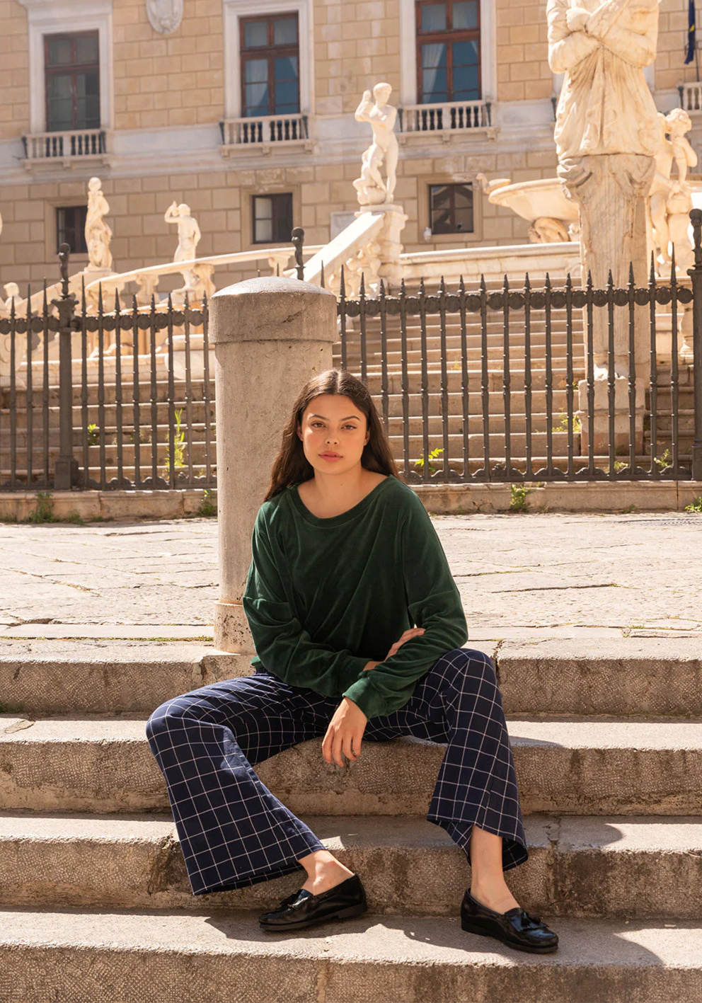 Komana Pullover Sunday Jumper Emerald Green
