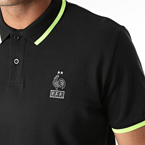 Polo Manches Courtes Noir