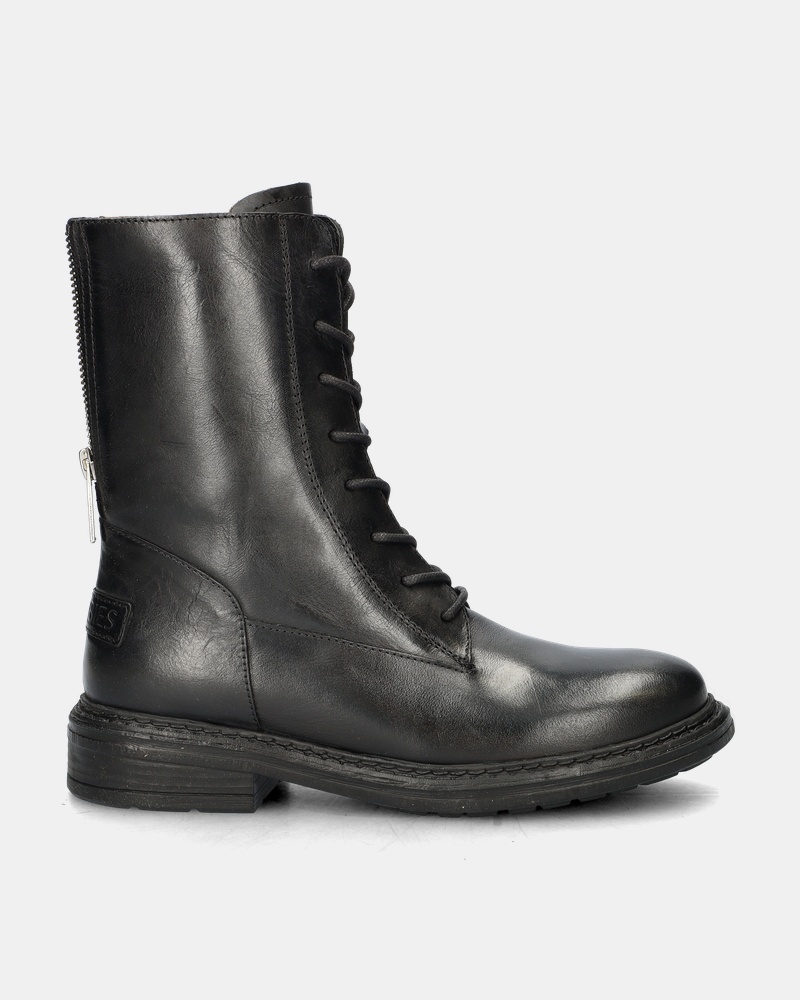Shabbies Amsterdam Lacey Veterboots  - zwart