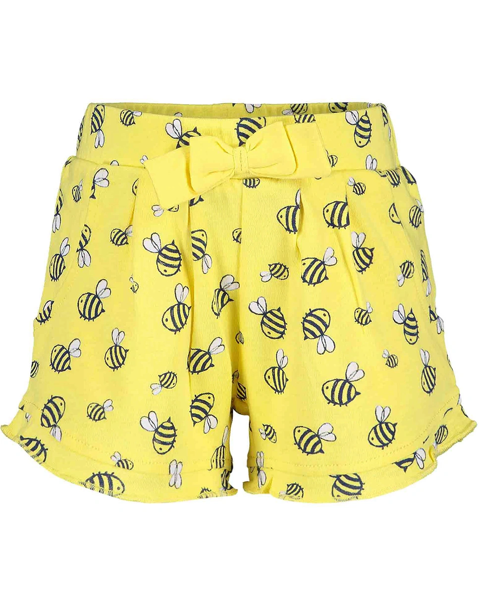 Shorts BUSY BEE AOP in straw