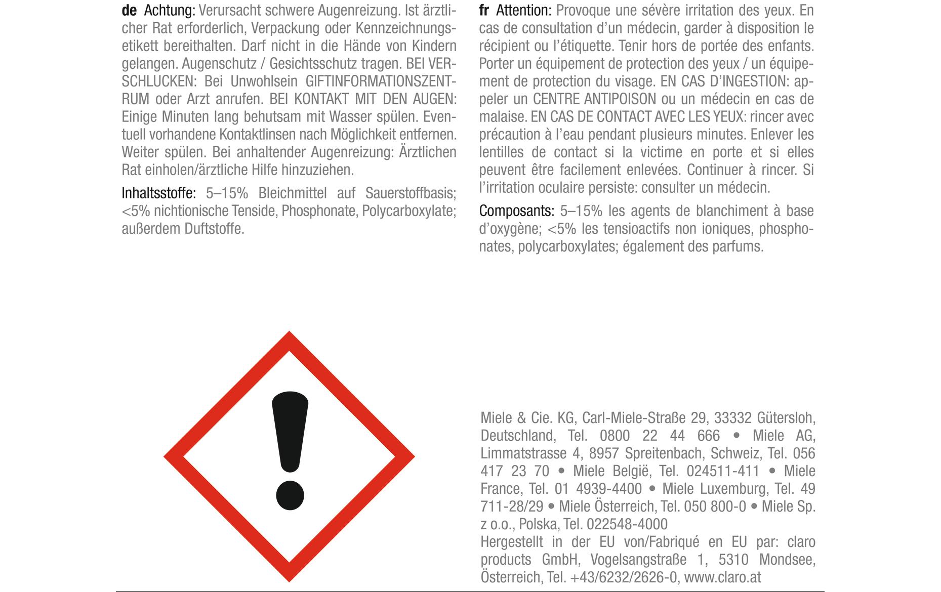 IntenseClean 200 gReiniger für Geschirrspüler oder Waschmaschine