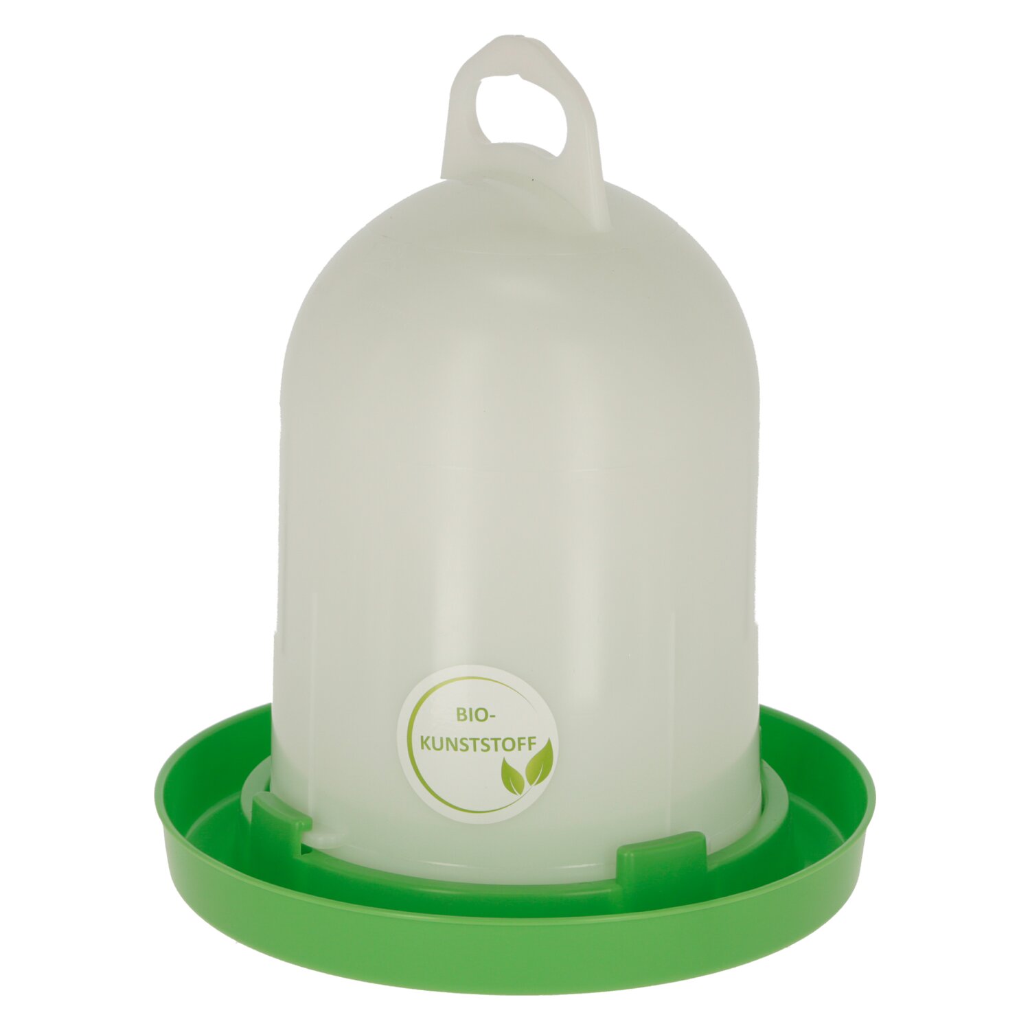 KERBL Bio-Kunststofftränke  - weiß/grün - 5.5 Liter