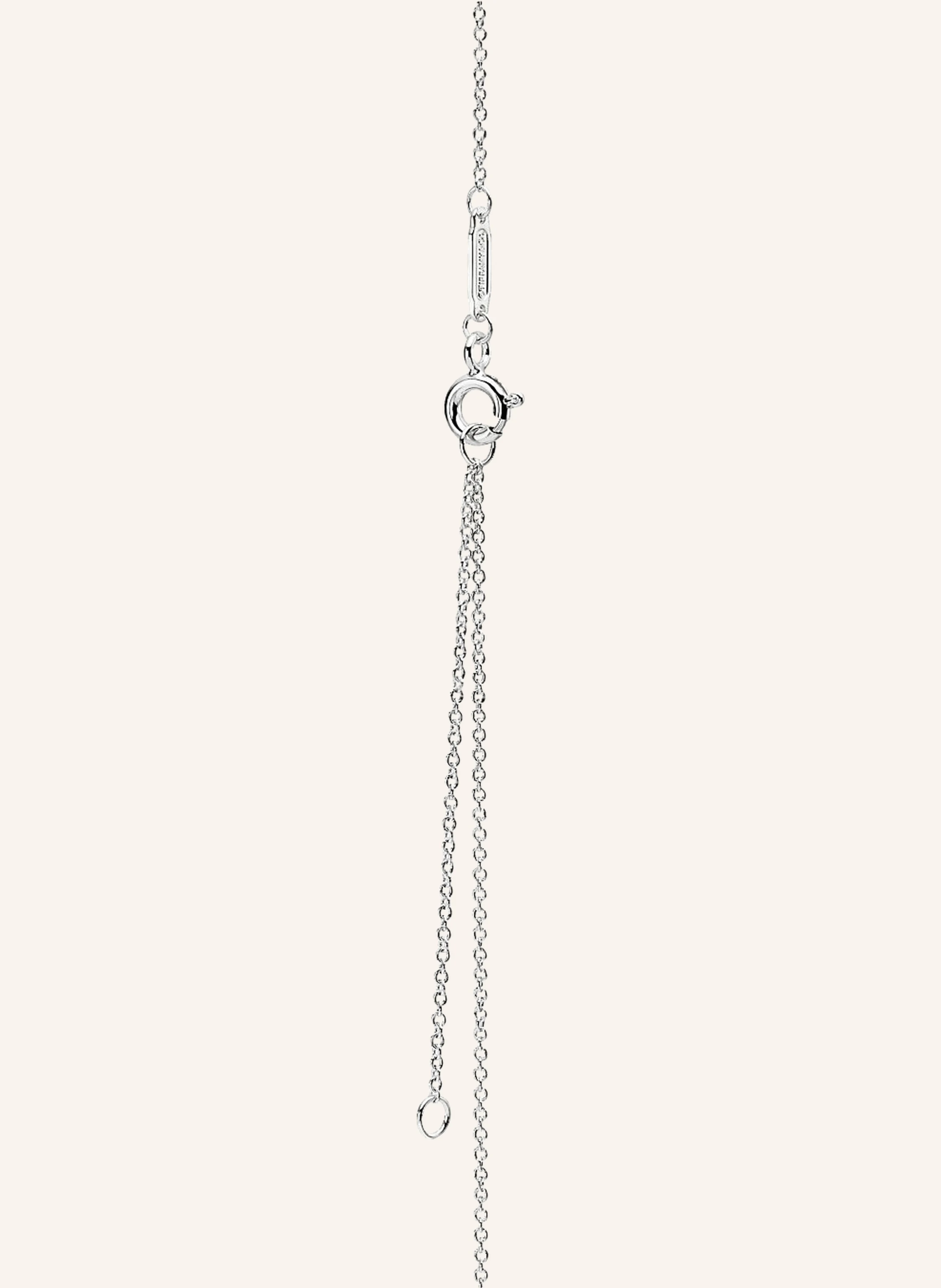 TIFFANY & Co. Halskette RETURN TO TIFFANY™ aus Sterlingsilber mit einem Diamanten