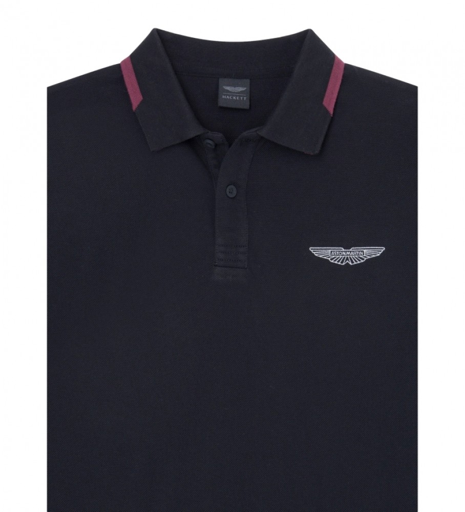 Hackett Polo Aston com detalhes pretos