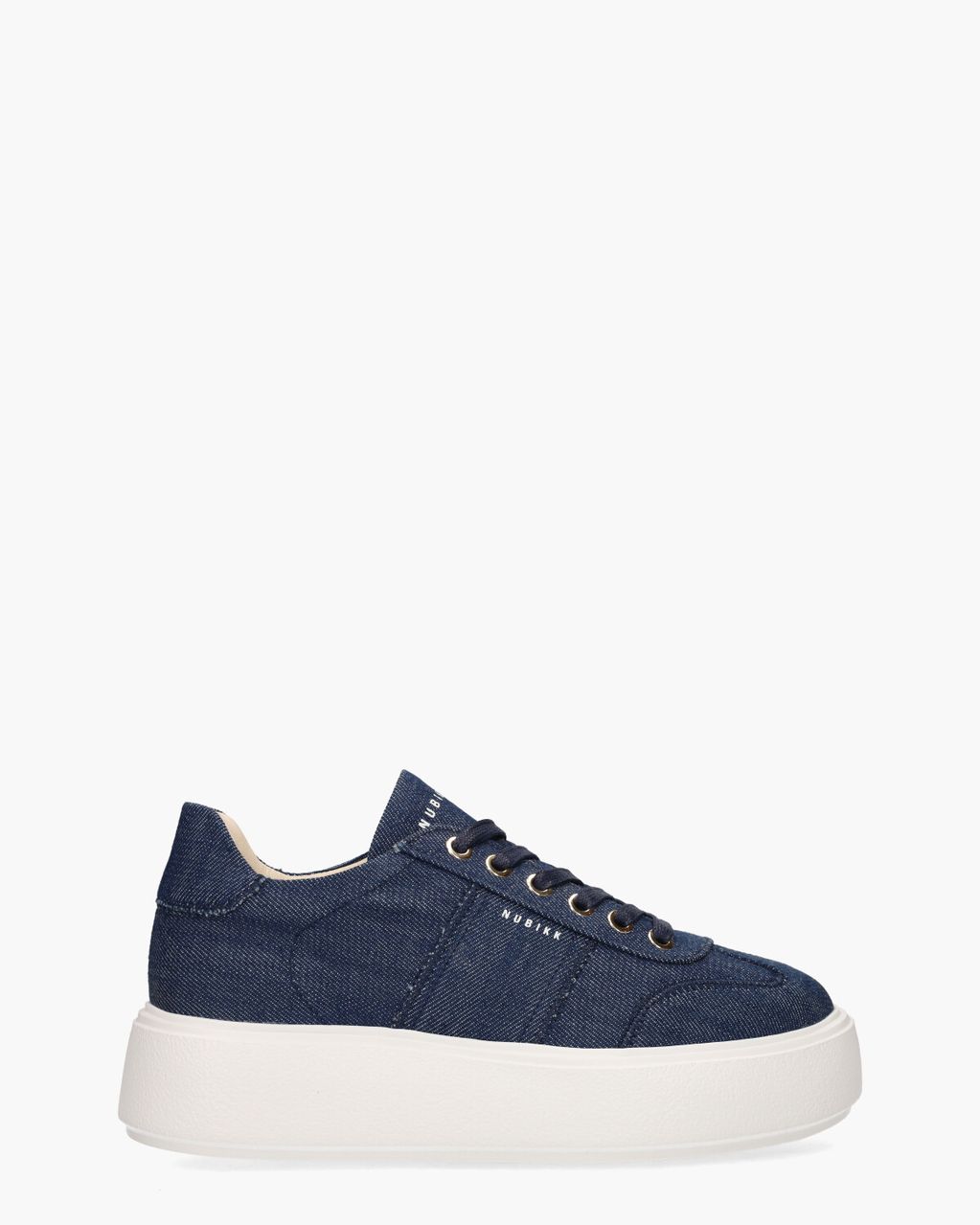 Nubikk Elise Wing Jeansblauw Damessneakers