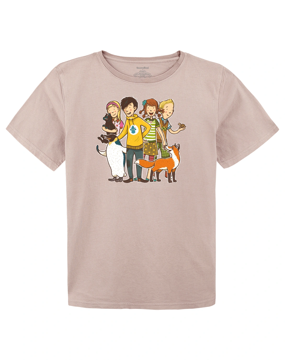 T-Shirt FREUNDE - SCHULE DER MAGISCHEN TIERE in beige
