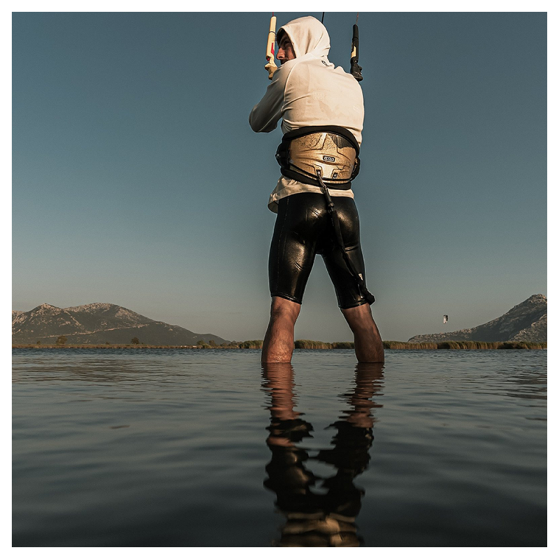 HARNAIS KITESURF ION RIOT CURV BLACK DARK AMBER