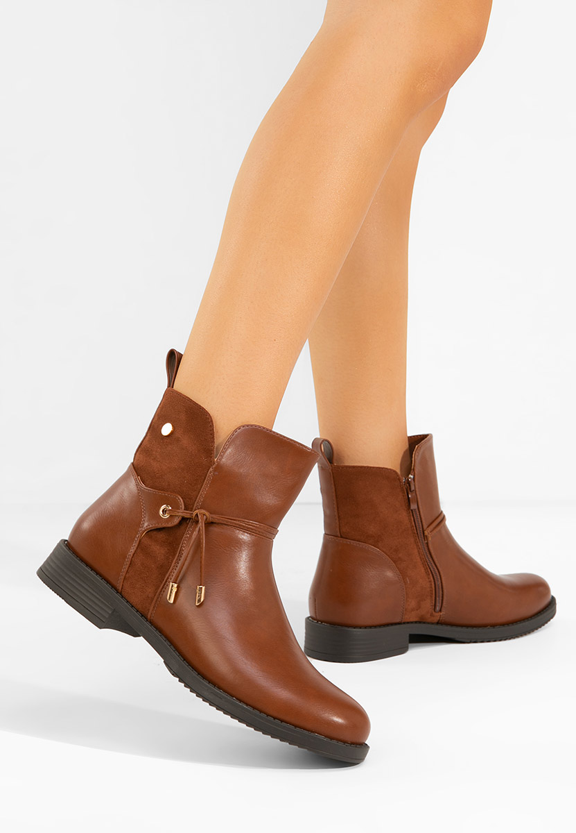 Bottines femme chameau Melisara