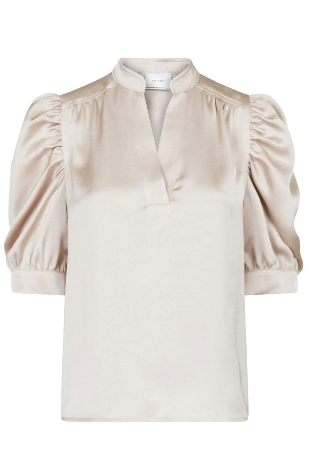 Neo Noir Roella Heavy Sateen Blouse champagne