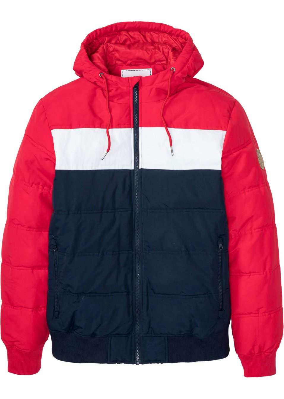 Veste d'hiver matelassée à capuche