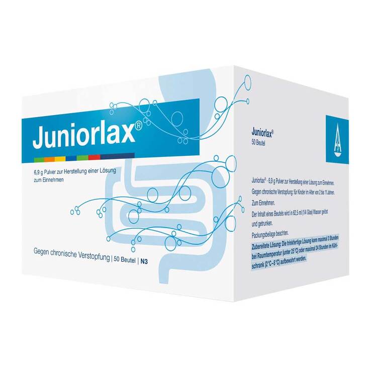 Juniorlax Pulver zur Herstellung einer Lösung zum Einnehmen, 50X6.9 g